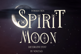 Spirit Moon Font: Creative Typography Ideas