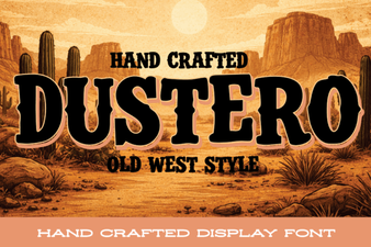 Dustero Font: Creative Design Templates & Inspiration