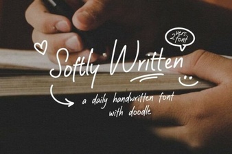Softly Written Font Design Projects and Tutorials