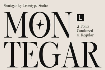 Montegar Font: Elegant Display Typeface Guide