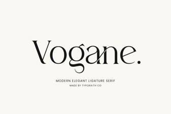 Vogane Font: Elegant Typography for Modern Design